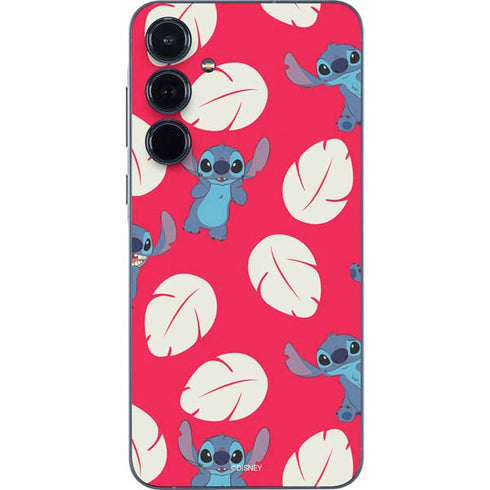 Disney Lilo and Stitch Character Pattern Galaxy A55 5G Skin